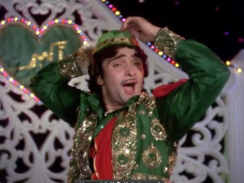 Rishi Kapoor Amar Akbar Anthony Bollywood Qawwali