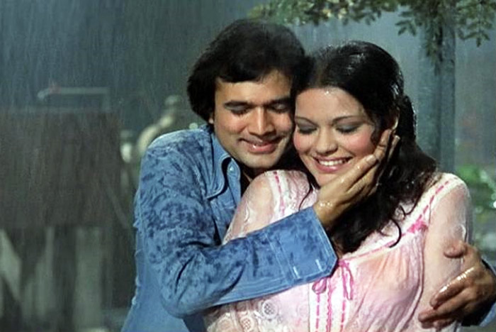 Rajesh Khanna Zeenat Aman Bheegi Bheegi Raaton Mein