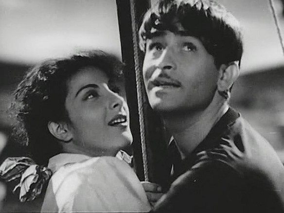 Raj Kapoor and Nargis Awara Dum Bhar Jo Udhar