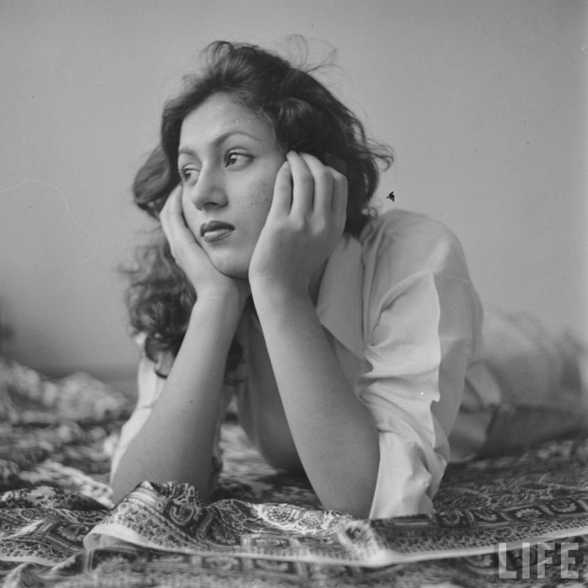 Rare beautiful photograph of Madhubala