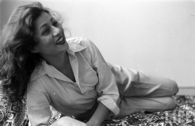 Beautiful madhubala in a personal photograph