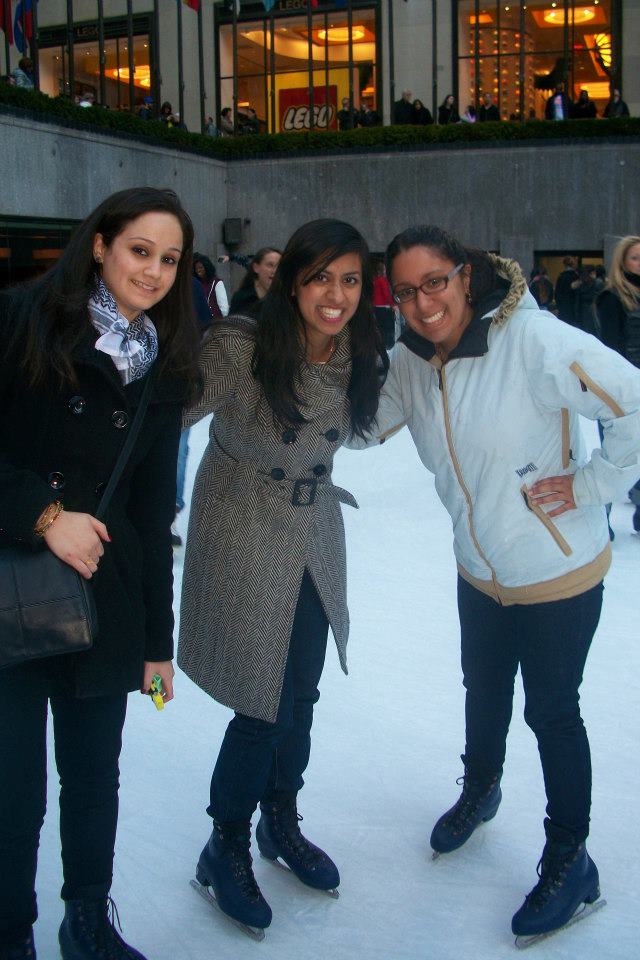 ice skatin grockefeller center