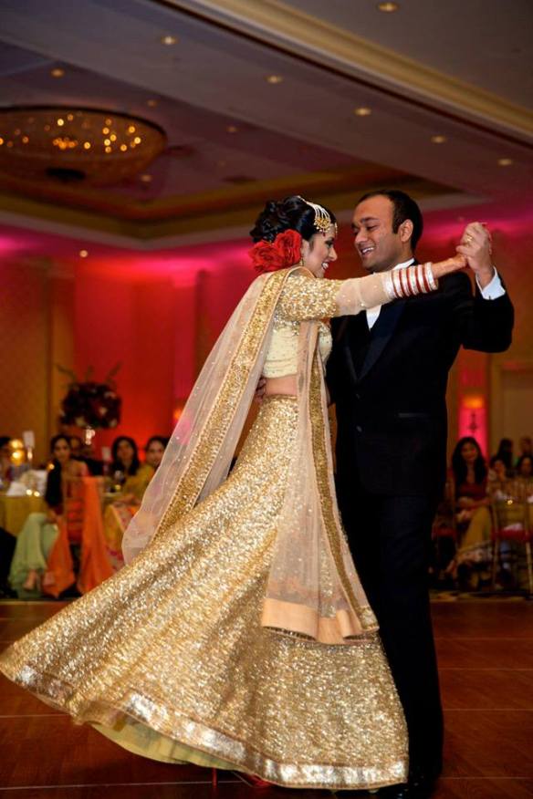 Bollywood wedding waltz