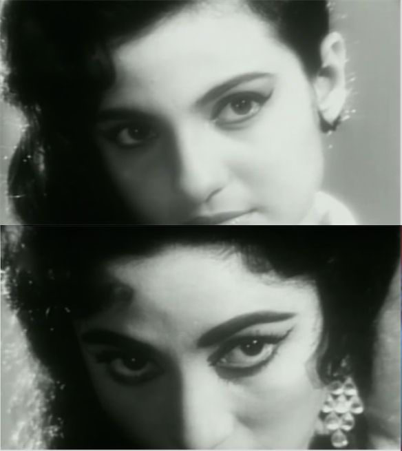 Tanuja and Mala Sinha eyes
