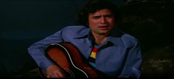 Rajesh Khanna rainy guitar mere naina sawan bhado