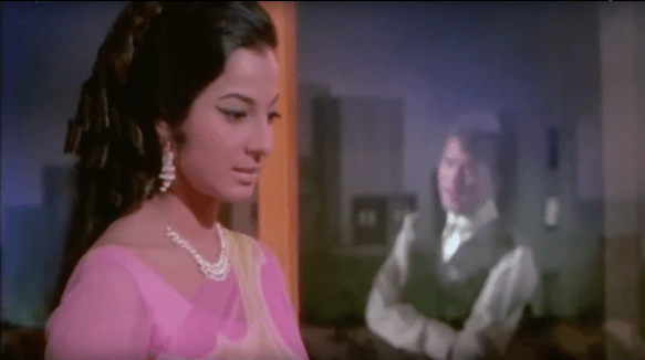 Tanuja and Rajesh Khanna in Mere Jeevan Saathi