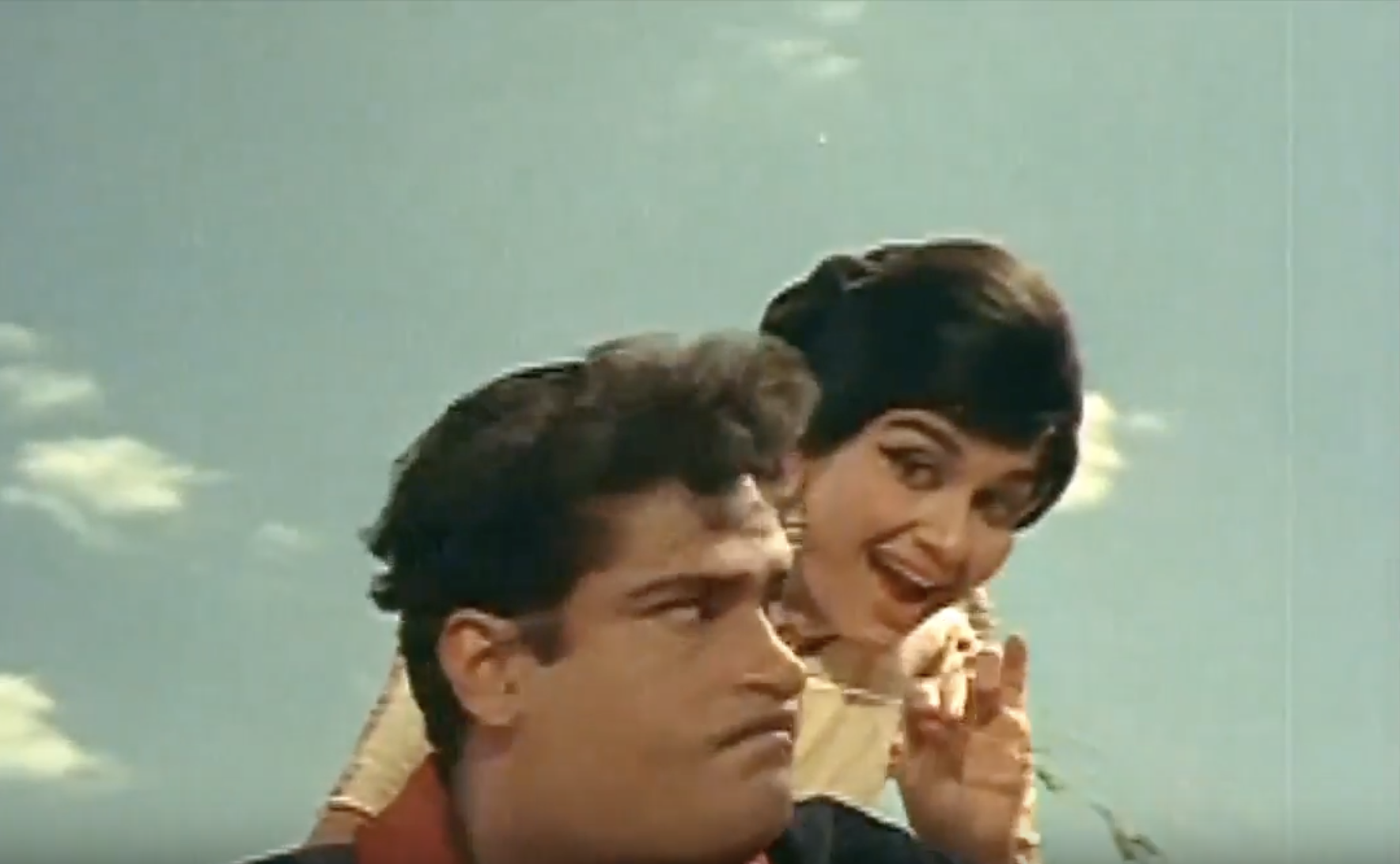 Shammi Kapoor Asha Parekh in O Mere Sona Re Teesri Manzil